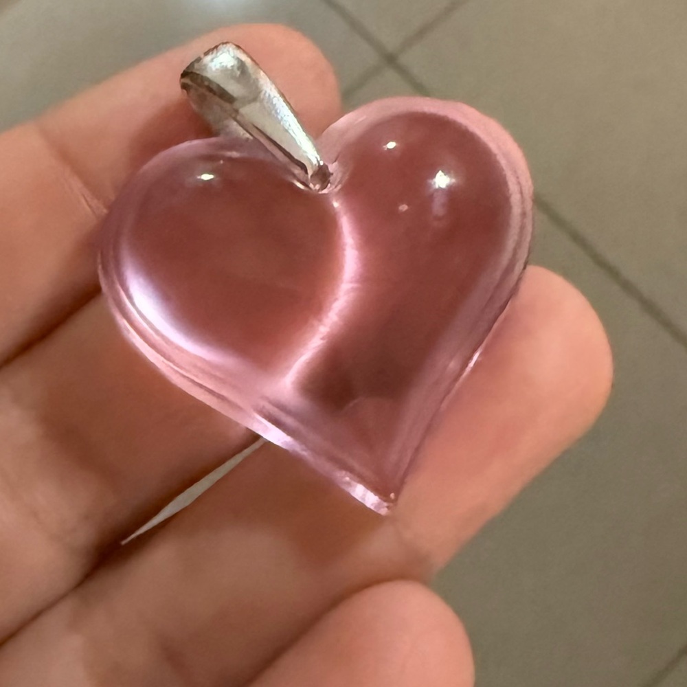 Lalique heart pendant 💕
